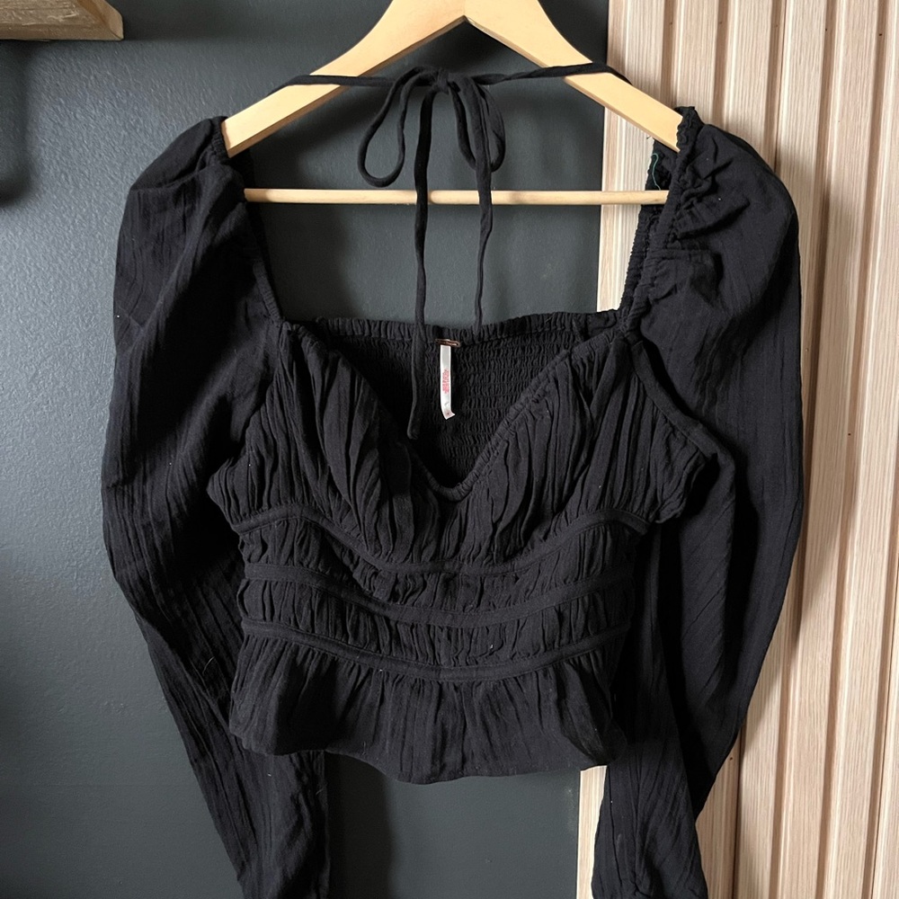Free People Black Women's Top
